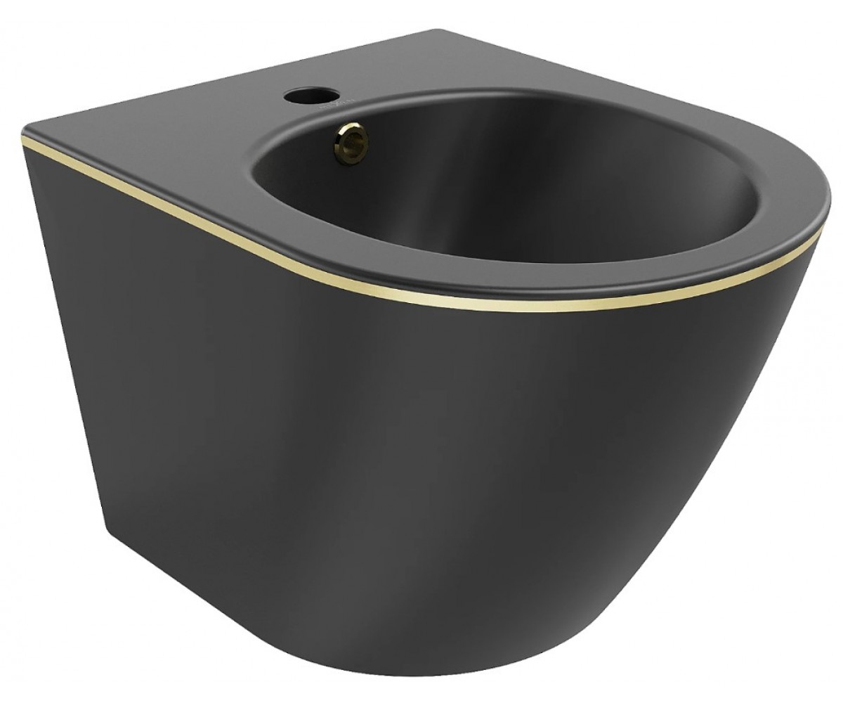 Біде MEXEN LENA BLACK MATT GOLD EDGE MEX-35224875 MEX-35224875