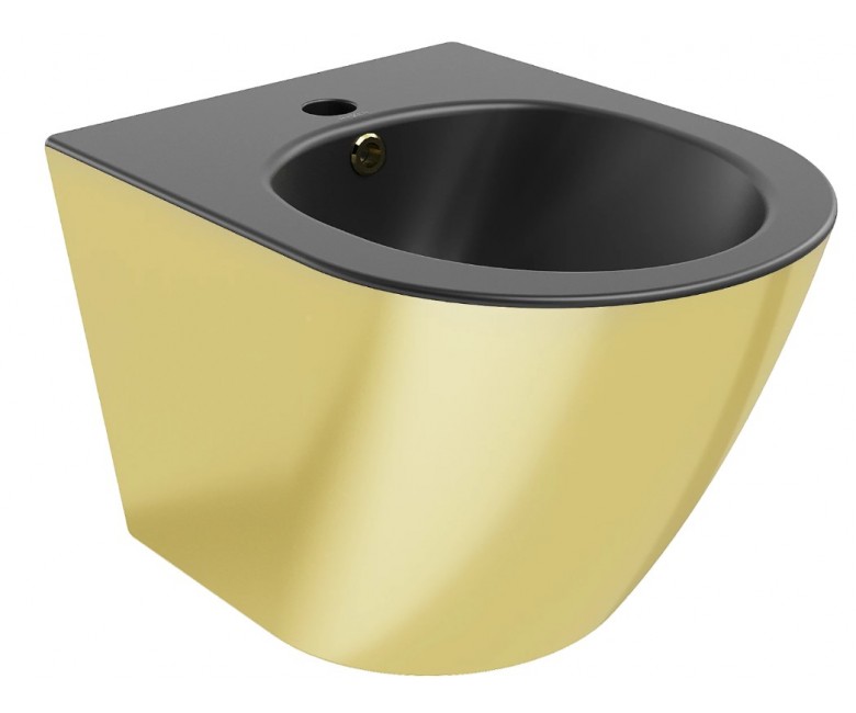 Підвісне біде MEXEN LENA GOLD BLACK MATT MEX-35224876 MEX-35224876