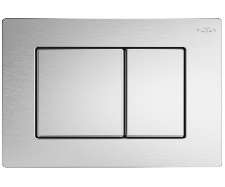 Кнопка смыва для инсталляции MEXEN FENIX 03 INOX MEXEN  MEX-600312 MEX-600312