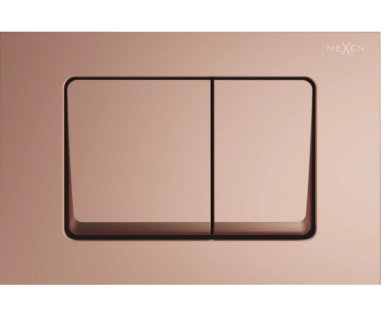 Кнопка смыва для инсталляции MEXEN FENIX 10 XS ROSE GOLD MEXEN  MEX-601005 MEX-601005