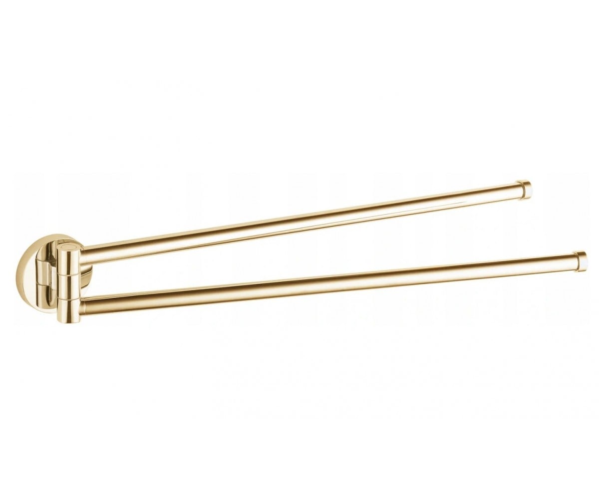 Вешалка для полотенец MEXEN REMO GOLD двойная MEXEN  MEX-70507255-50 MEX-70507255-50