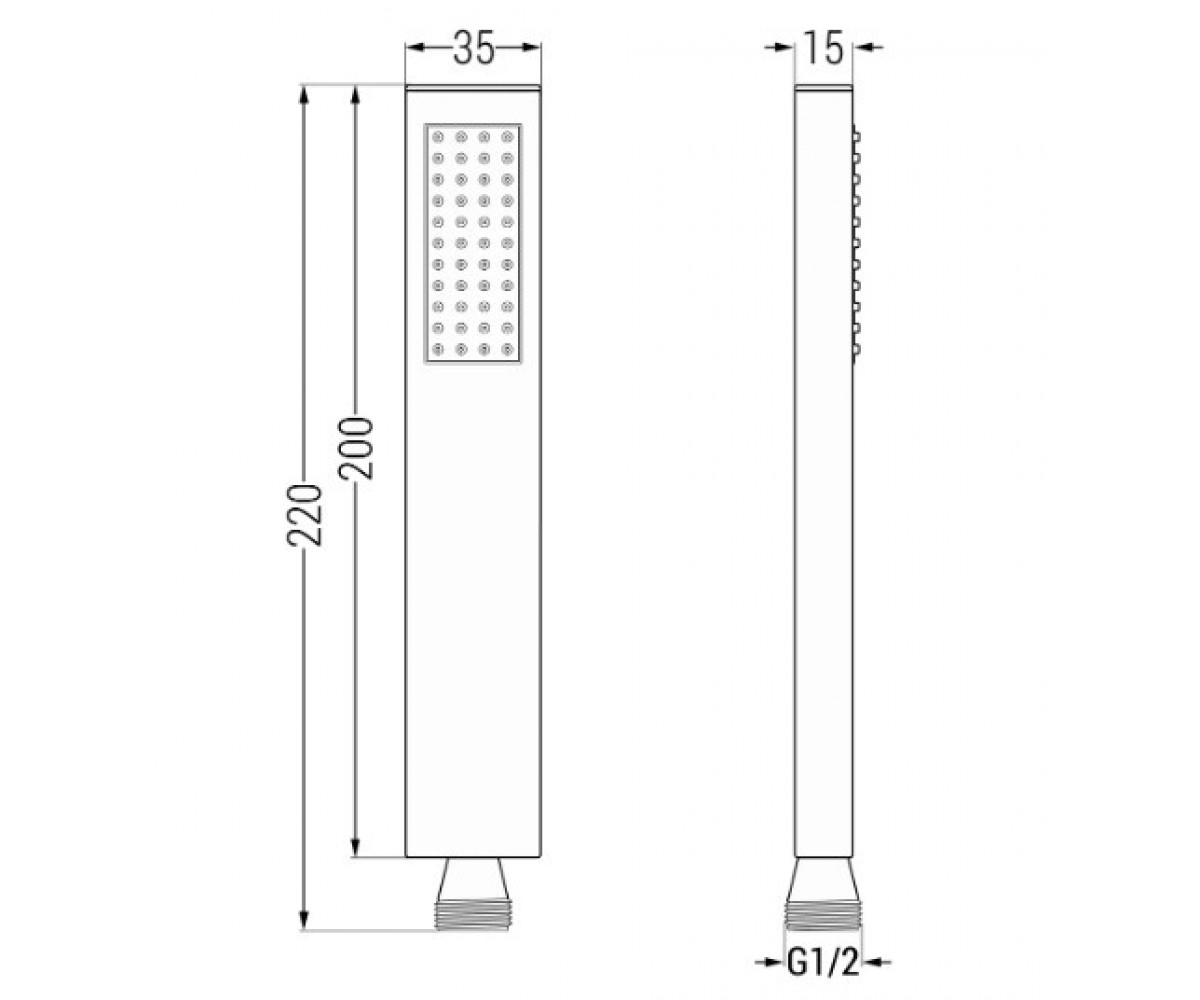 Лейка-трубка, 1 режим  R-02 MEX-79500-20:Чертеж 