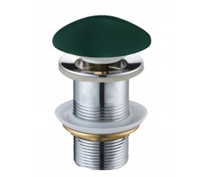 Донный клапан для раковины MEXEN CLICK-CLACK DARK GREEN MATT без перелива MEXEN  MEX-79910-47