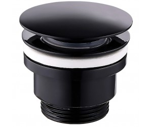 Донный клапан для раковины MEXEN CLICK-CLACK BLACK универсальный MEXEN  MEX-79930-70