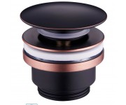 Донный клапан для раковины MEXEN CLICK-CLACK OLD BLACK универсальный MEXEN  MEX-79930-79