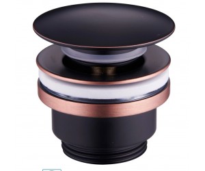 Донный клапан для раковины MEXEN CLICK-CLACK OLD BLACK универсальный MEXEN  MEX-79930-79