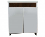 Тумба під мийку 50 см MIKOLA-M ECO GREEN WHITE & BROWN 4607057960361