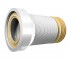 Гофра для унітазу неармированная 230/560 мм MIKOLA-M  4820099526078 4820099526078