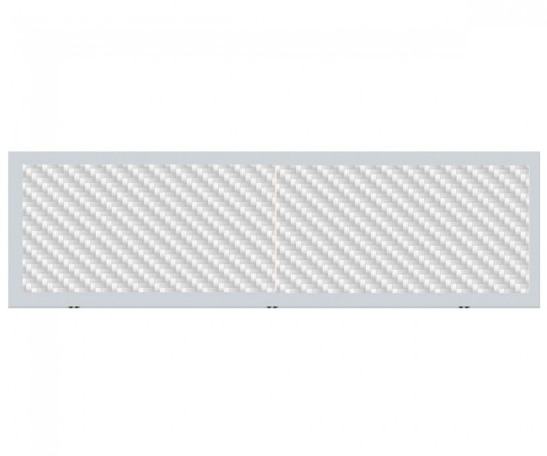 Панель для ванни 130 см MIKOLA-M CARBON WHITE 4820099543228 4820099543228
