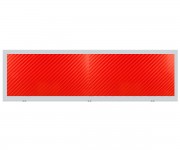 Розсувна панель 140 см MIKOLA-M CARBON RED 4820099543327