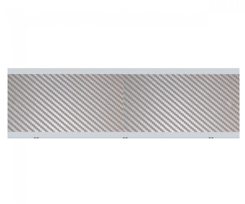 Екран розсувний 140 см MIKOLA-M CARBON SILVER 4820099543501 4820099543501