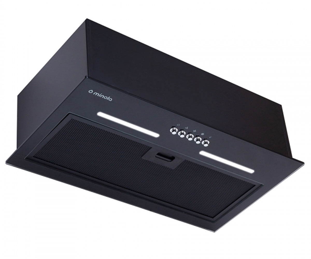 Полновстраиваемая вытяжка  HBI 5263 BL GLASS 700 LED LINE:Фото 2