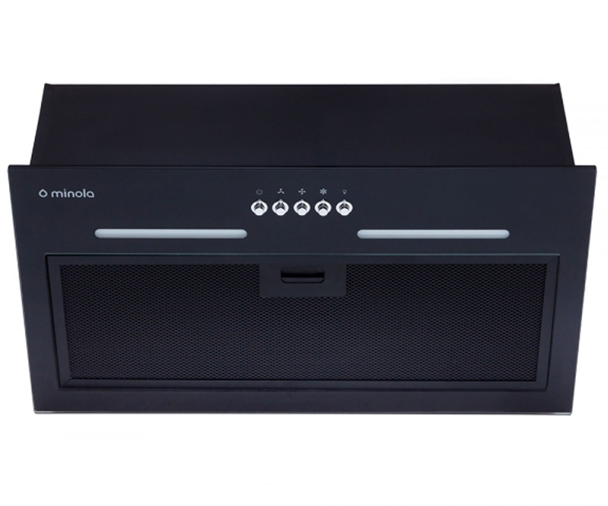 Полновстраиваемая вытяжка  HBI 5263 BL GLASS 700 LED LINE:Фото 3