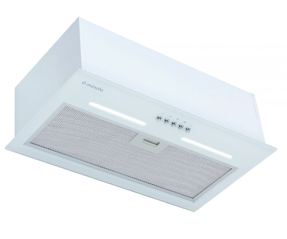 Полновстраиваемая вытяжка  HBI 5263 WH GLASS 700 LED LINE:Фото 2