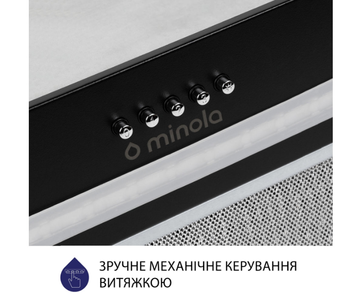 Встраиваемая вытяжка  HBI 5323 BL 800 LED:Фото 8