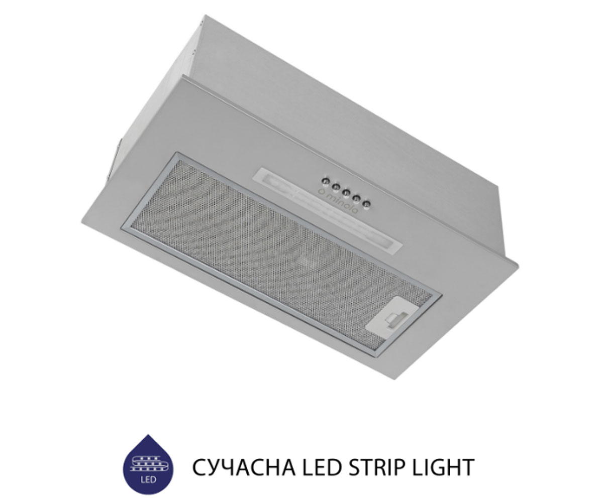 Встраиваемая вытяжка  HBI 5323 GR 800 LED:Фото 6