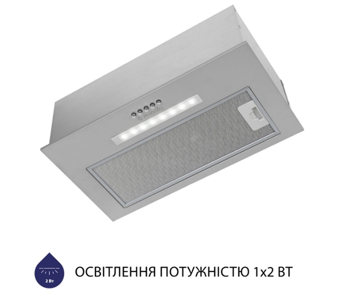 Встраиваемая вытяжка  HBI 5323 GR 800 LED:Фото 7