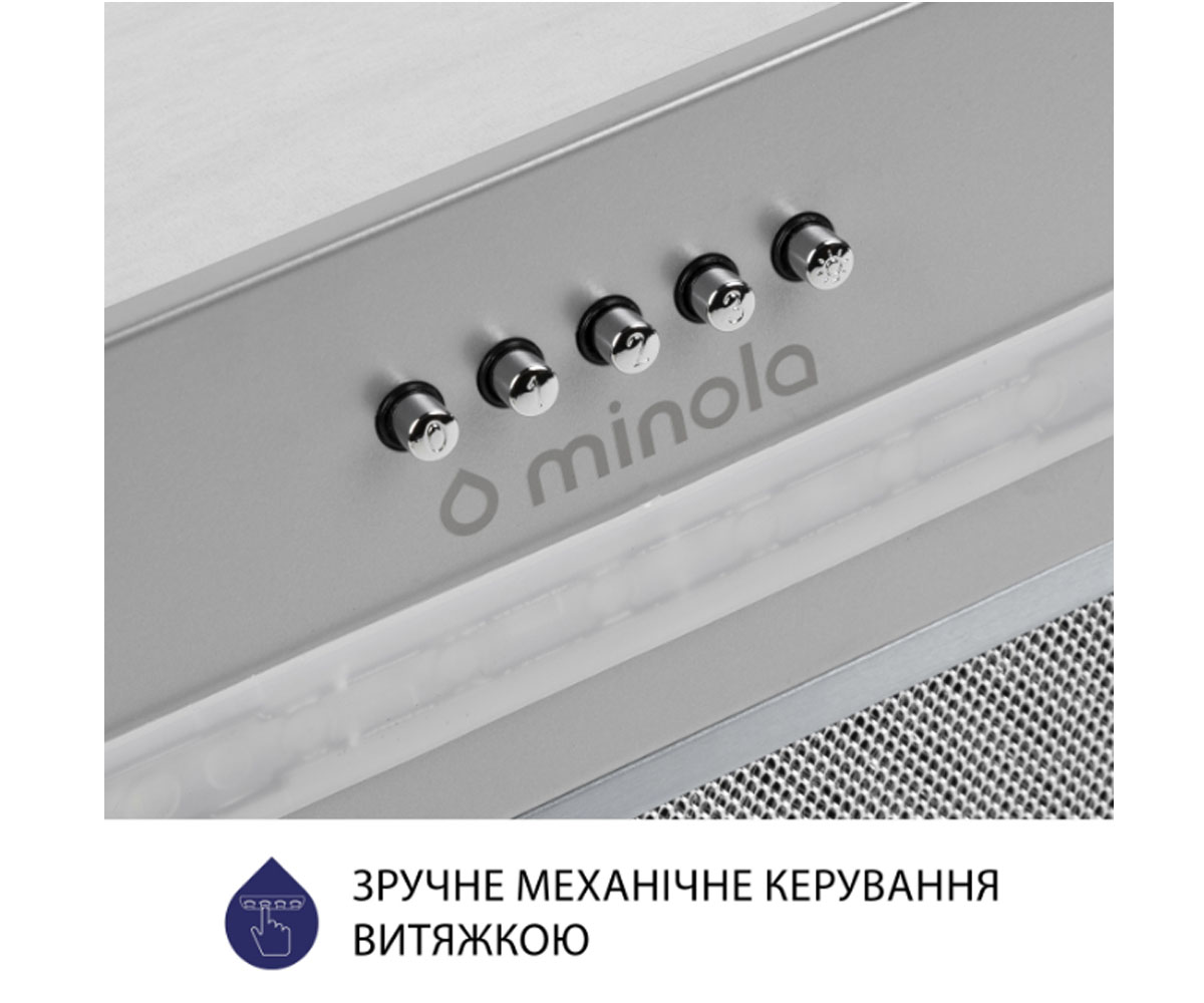 Встраиваемая вытяжка  HBI 5323 GR 800 LED:Фото 8