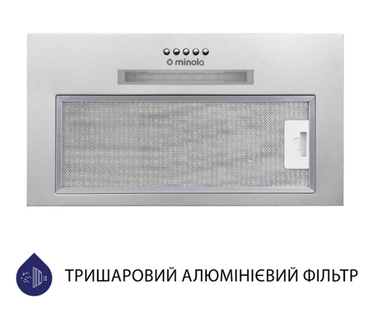Встраиваемая вытяжка  HBI 5323 I 800 LED:Фото 4