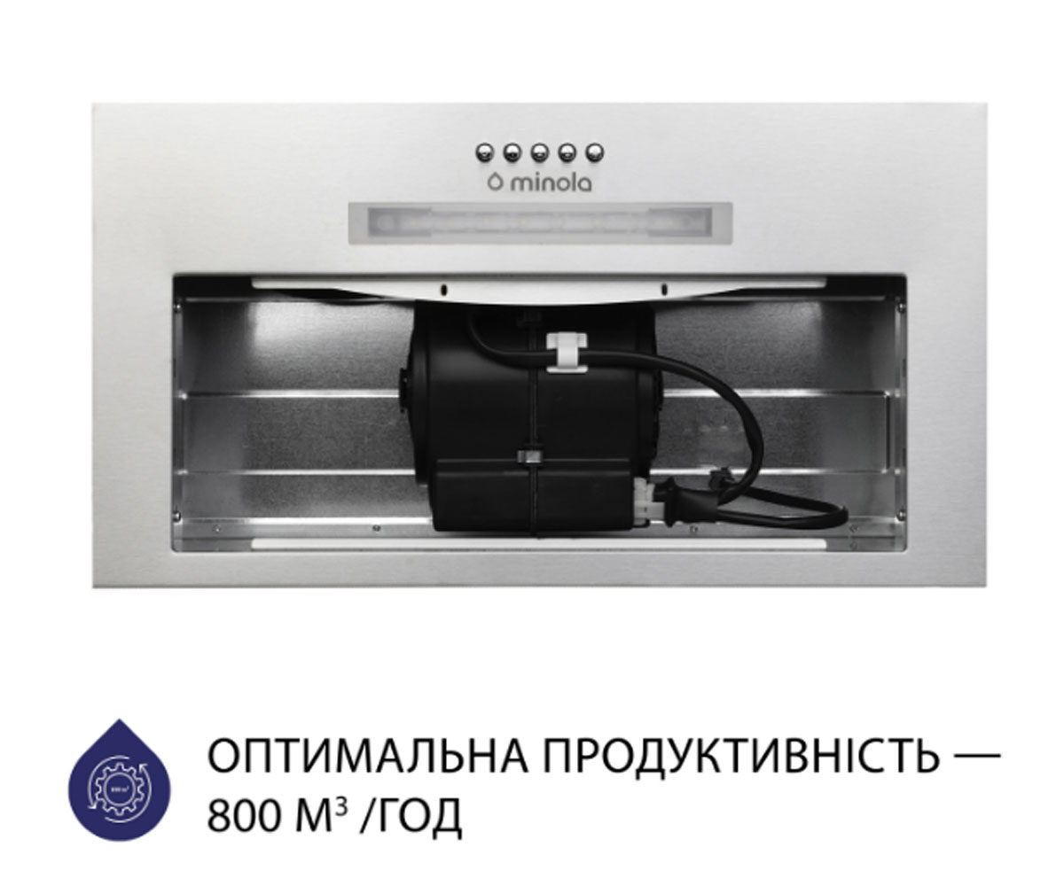 Встраиваемая вытяжка  HBI 5323 I 800 LED:Фото 5