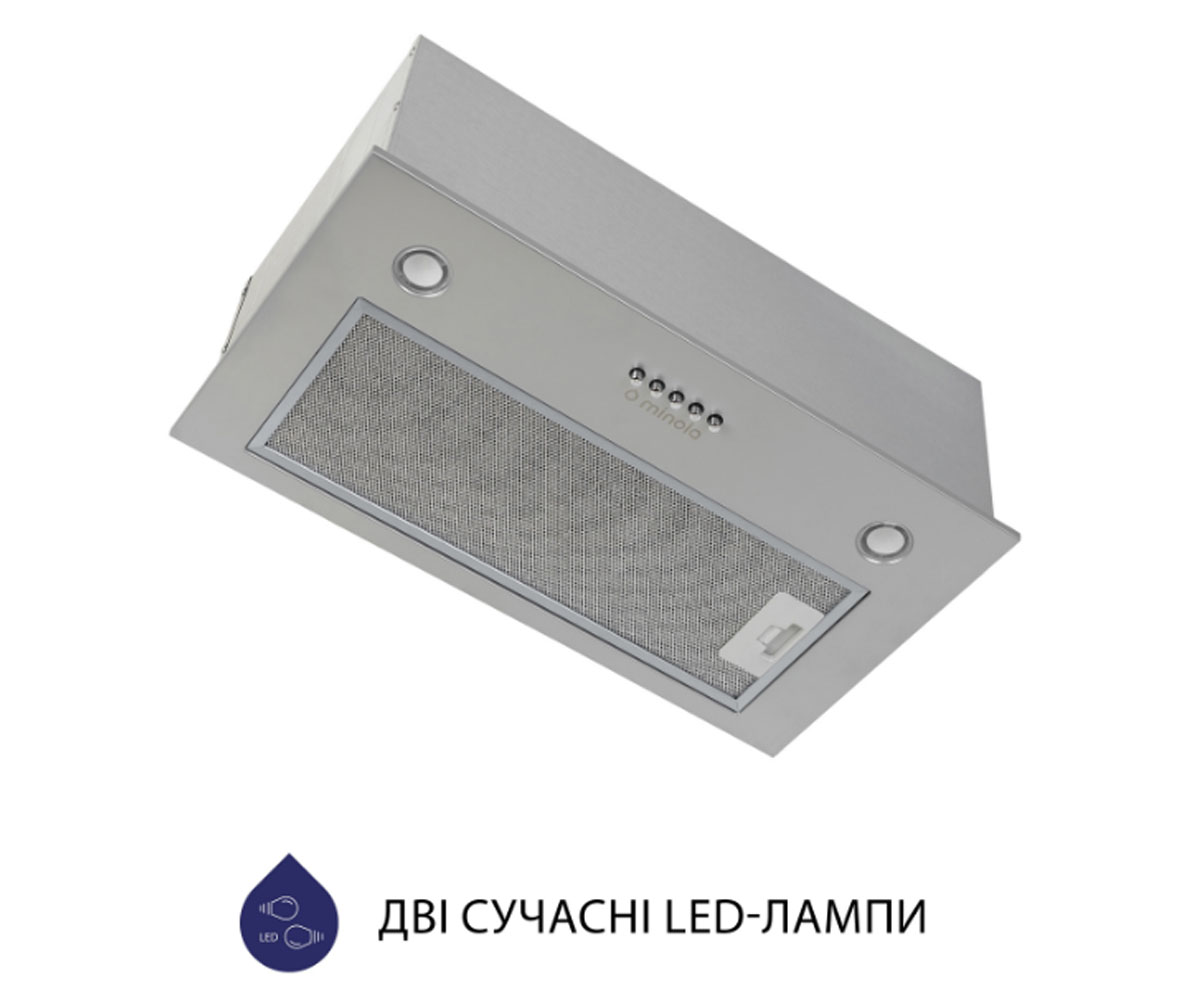 Вытяжка полновстраиваемая  HBI 5327 GR 800 LED:Фото 6