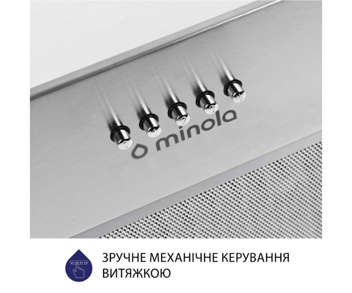 Вытяжка полновстраиваемая  HBI 5327 I 800 LED:Фото 8