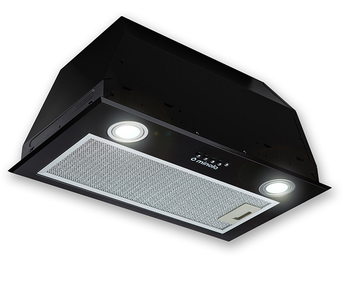 Вытяжка встраиваемая  HBI 5622 BL 1000 LED:Фото 2