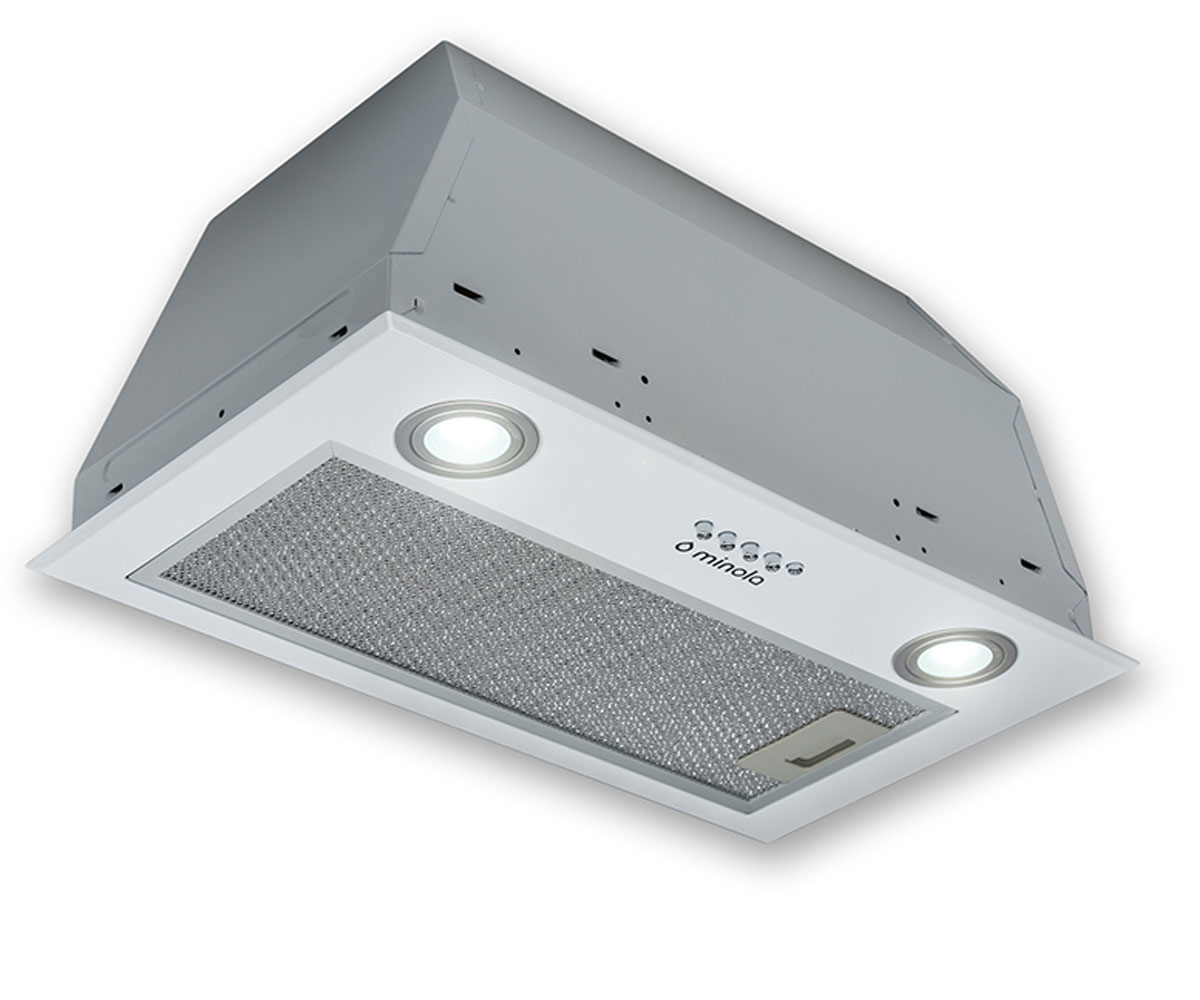 Вытяжка встраиваемая  HBI 5622 WH 1000 LED:Фото 2
