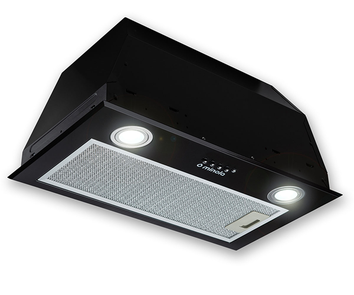 Вытяжка полновстраиваемая  HBI 5822 BL 1200 LED:Фото 2