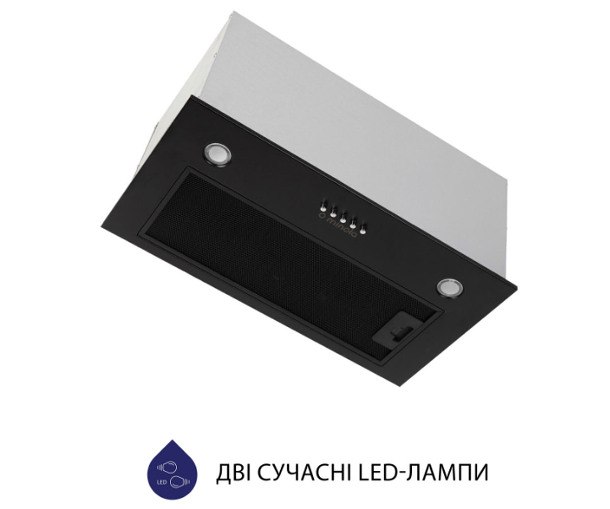 Встраиваемая вытяжка  HBI 58270 BL 1200 LED:Фото 7