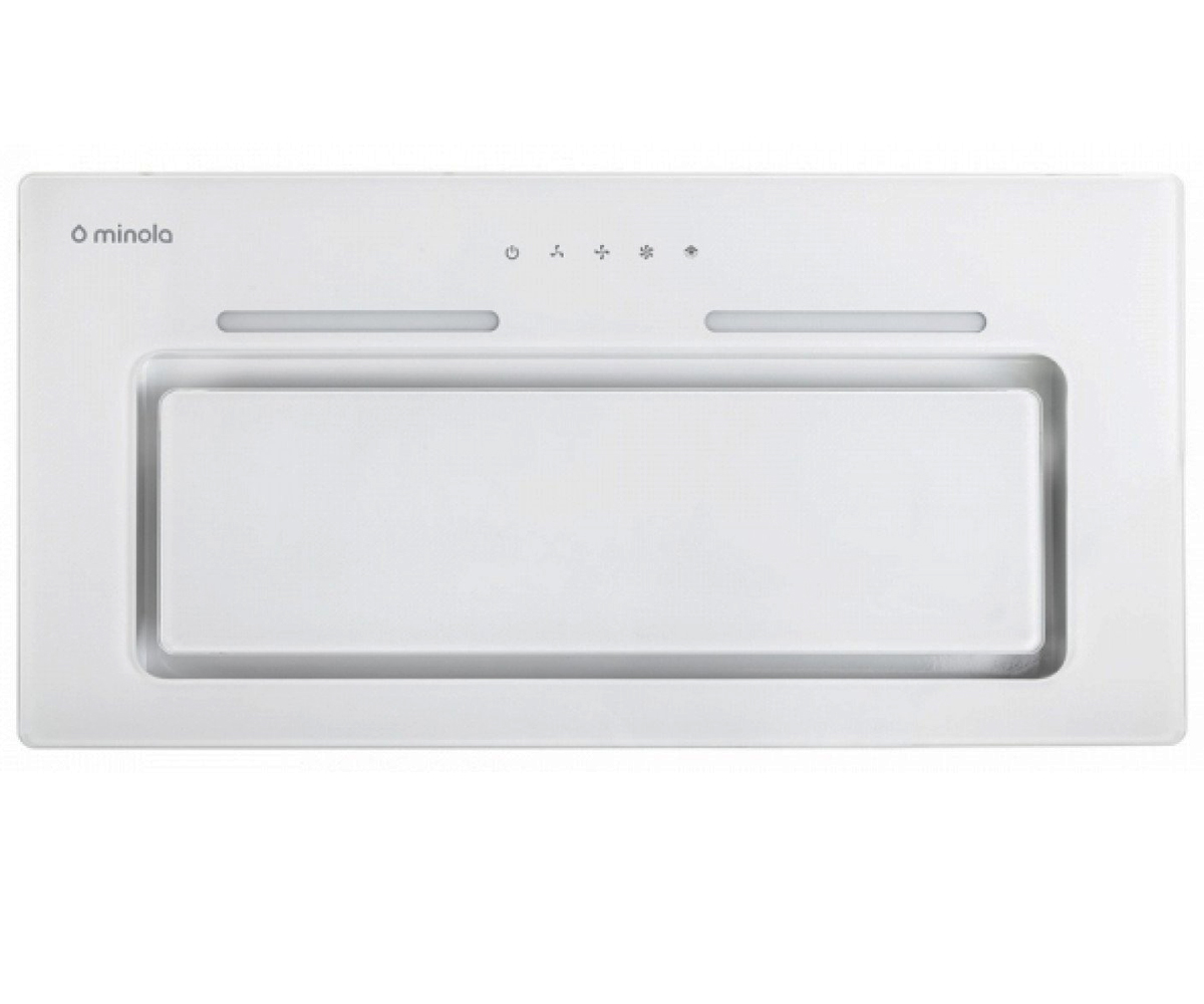 Кухонна витяжка MINOLA  HBI 6673 WH GLASS 1000 LED LINE HBI 6673 WH GLASS 1000 LED LINE