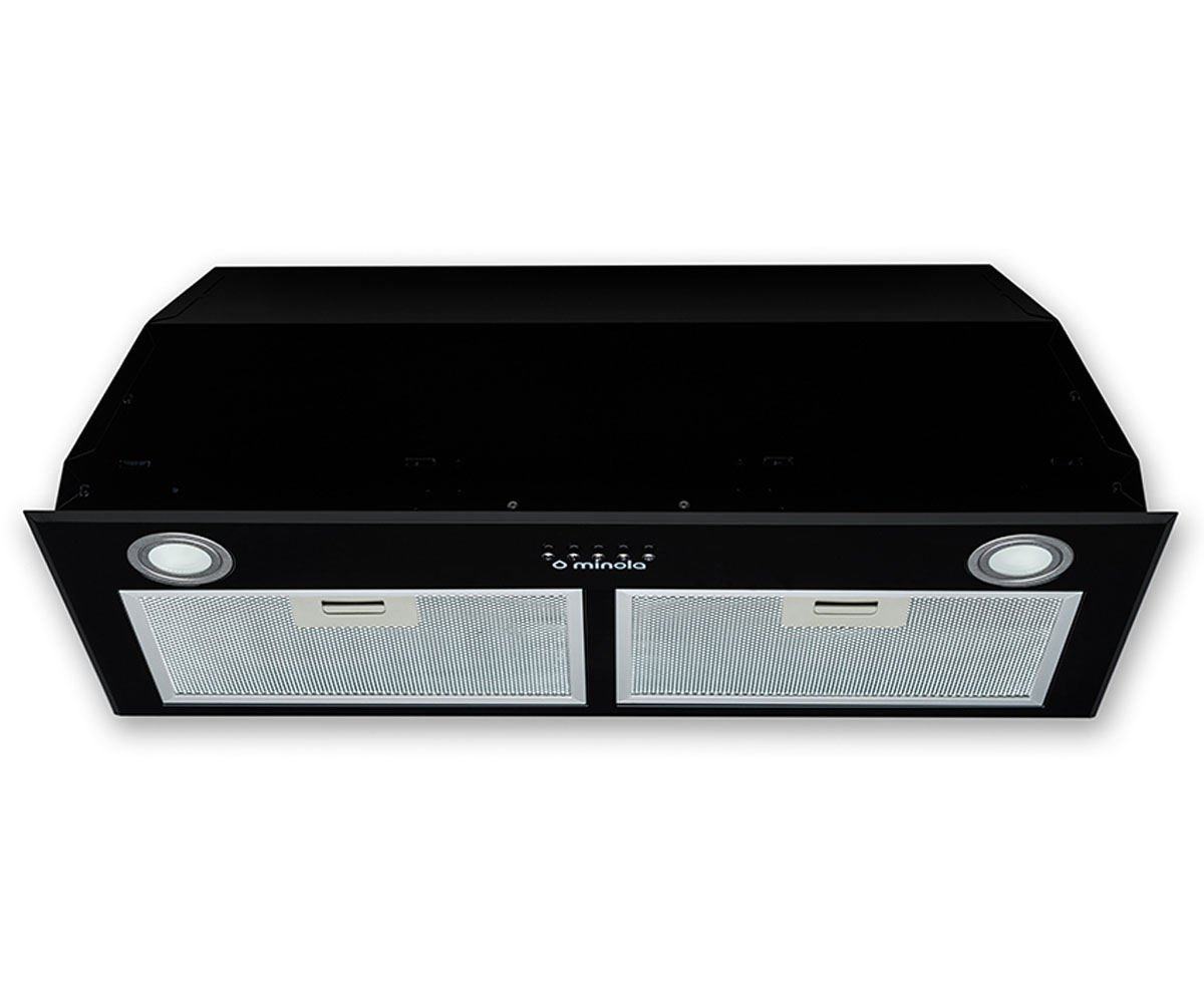 Полновстраиваемая вытяжка  HBI 7812 BL 1200 LED:Фото 3
