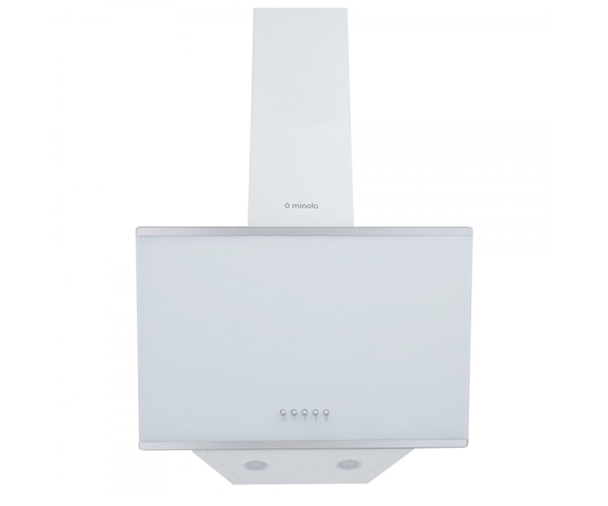 похила витяжка MINOLA  HDN 5202 WH/INOX 700 LED HDN 5202 WH/INOX 700 LED