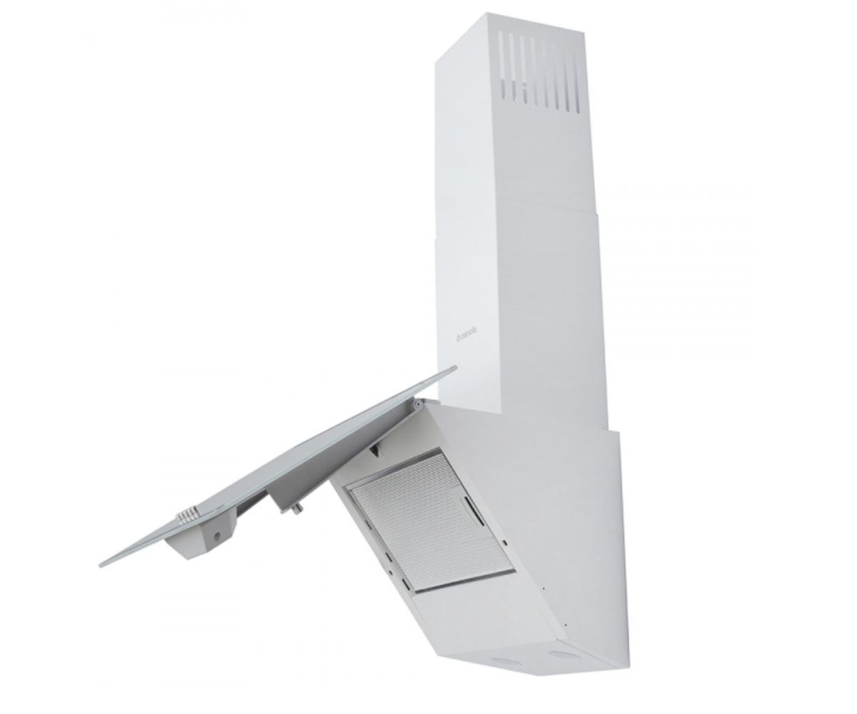 Наклонная вытяжка  HDN 5202 WH/INOX 700 LED:Фото 2