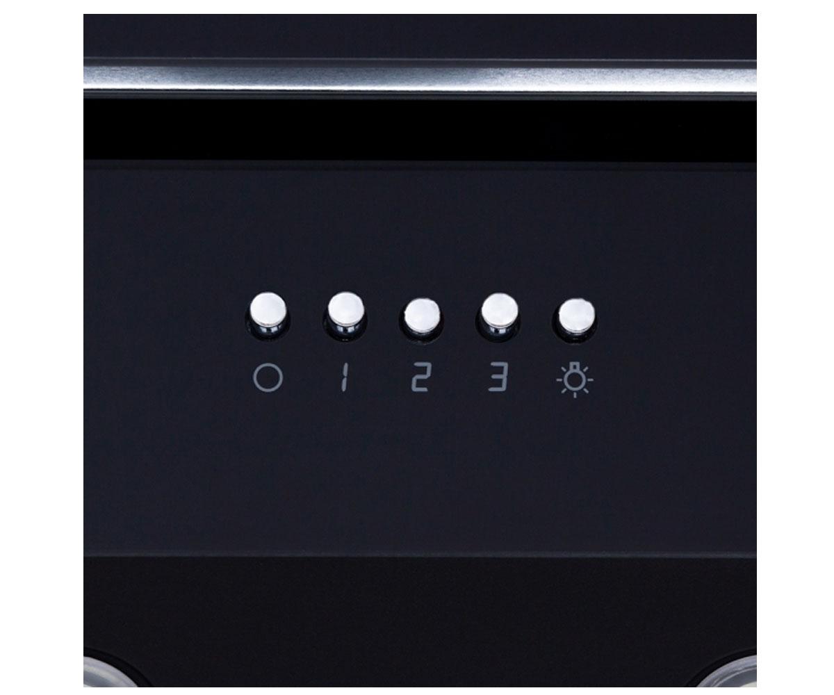 Наклонная вытяжка  HDN 5212 BL 700 LED:Фото 3