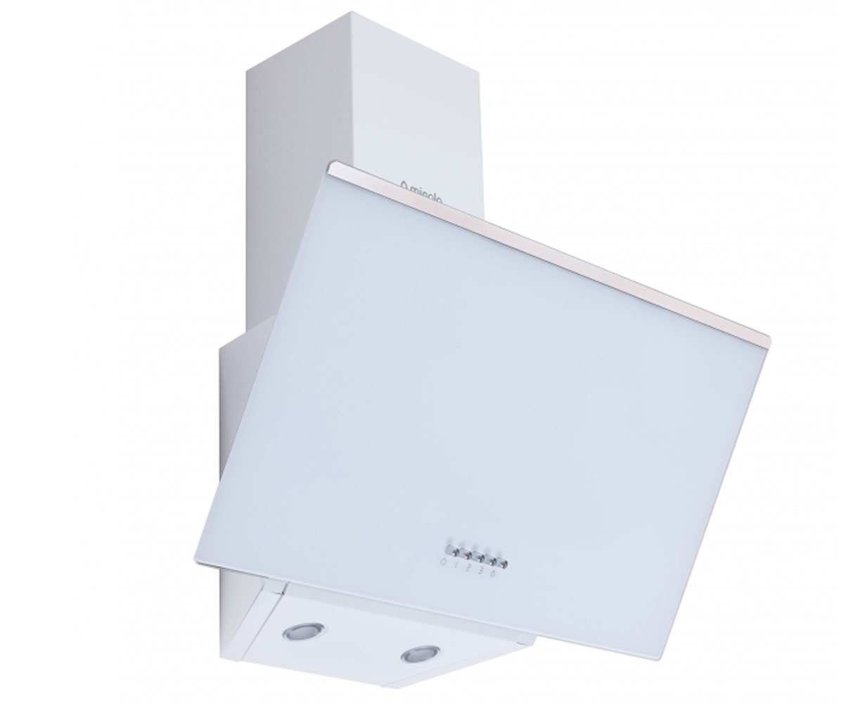 Вытяжка наклонная  HDN 5222 WH/INOX 700 LED:Фото 2