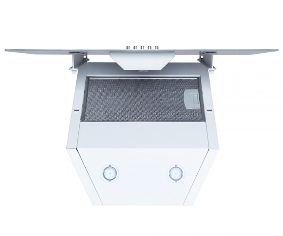 Наклонная вытяжка  HDN 6202 WH/INOX 700 LED:Фото 3