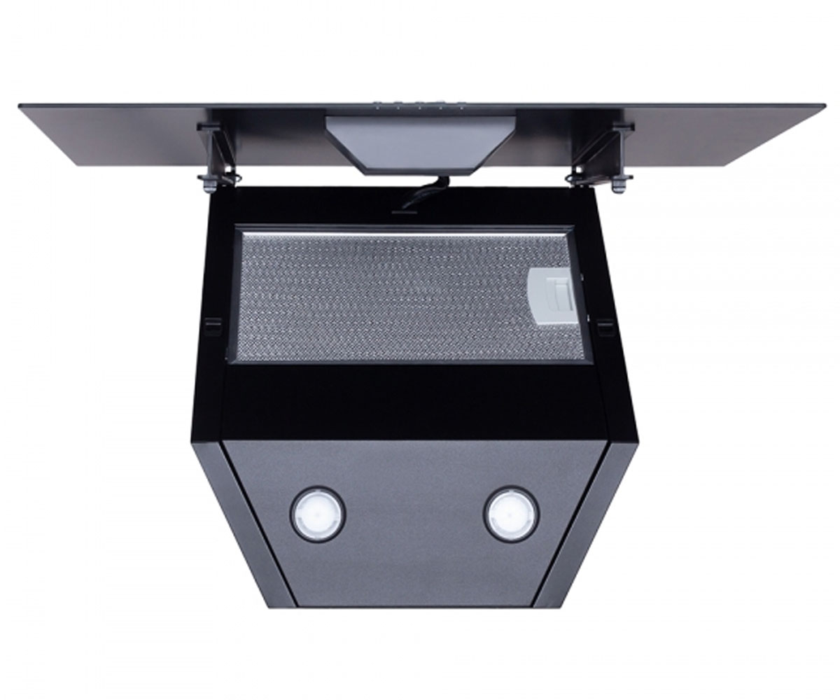 Декоративная вытяжка  HDN 6222 BL/INOX 700 LED:Фото 3