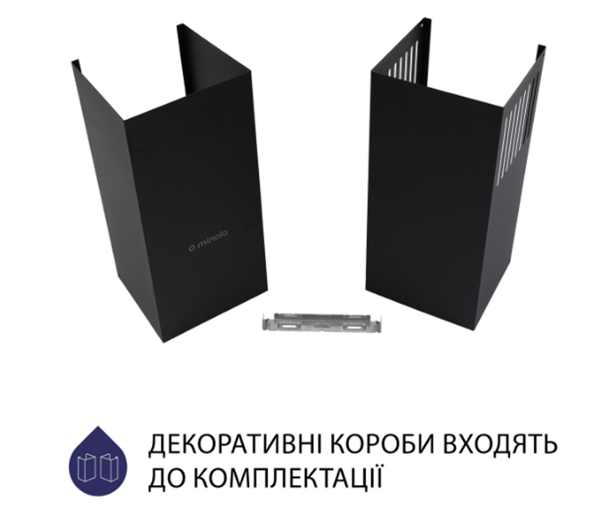 Купольная вытяжка  HK 5212 BL 700 LED:Фото 2