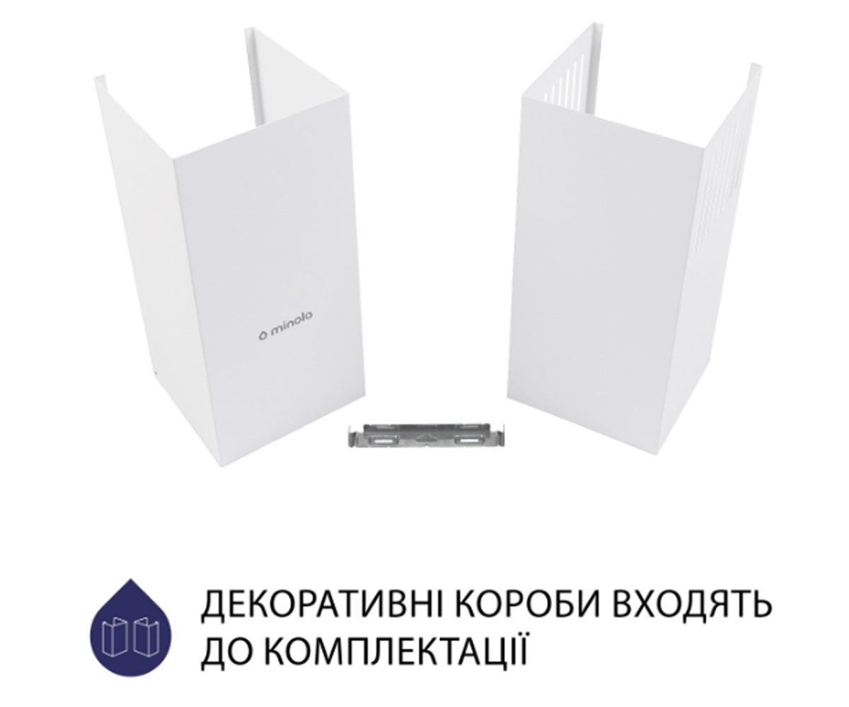 Купольная вытяжка  HK 5212 WH 700 LED:Фото 2