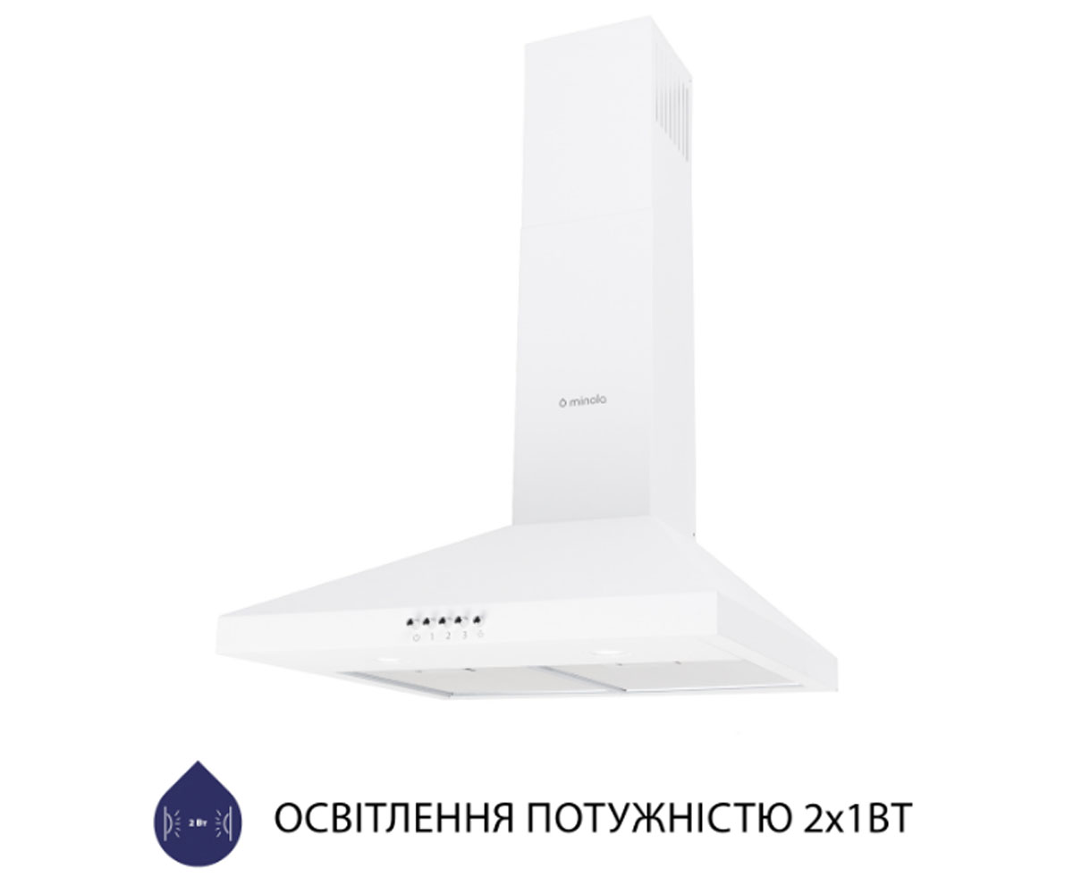 Купольная вытяжка  HK 5212 WH 700 LED:Фото 6