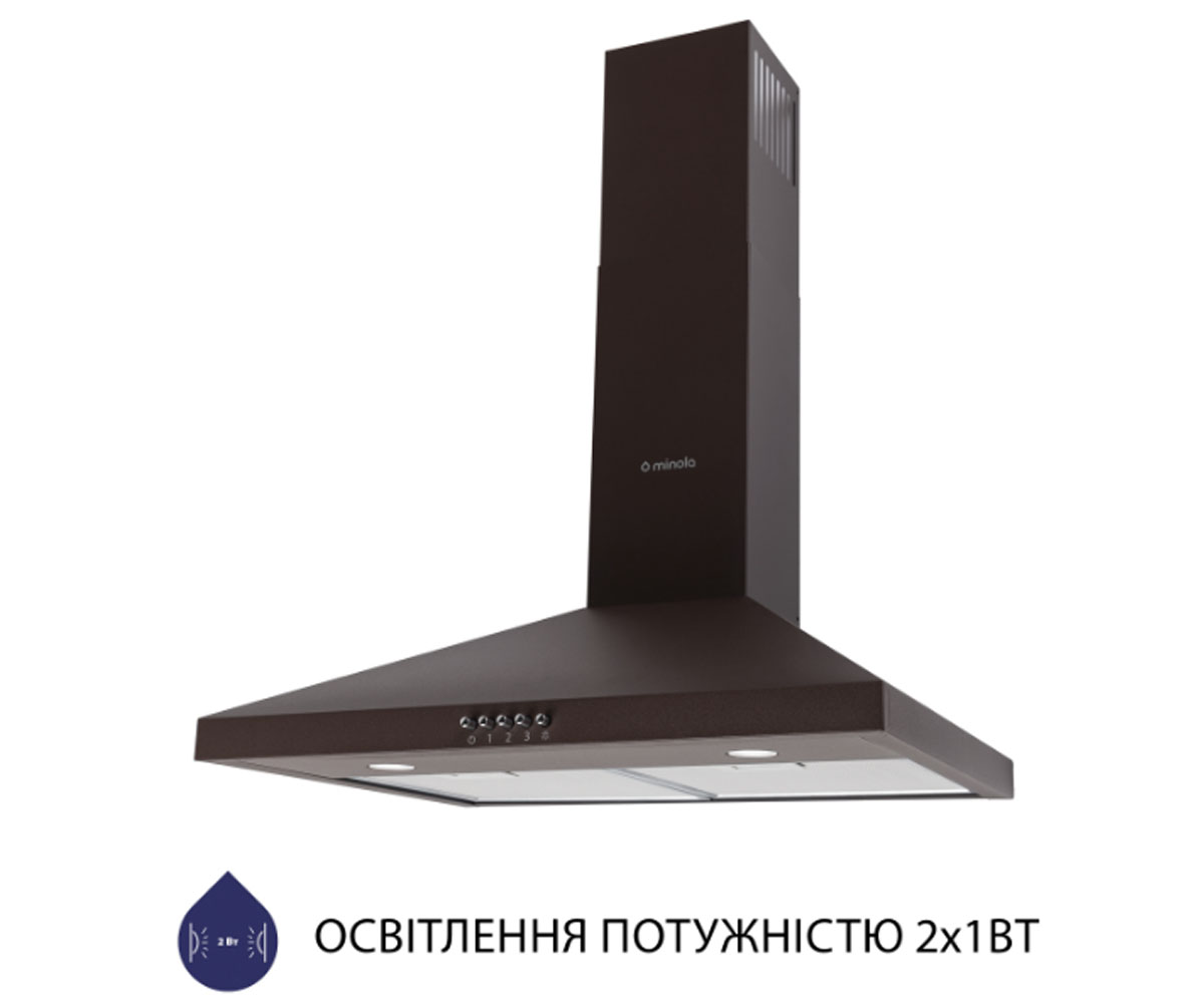 Вытяжка купольная  HK 6212 BR 700 LED:Фото 6