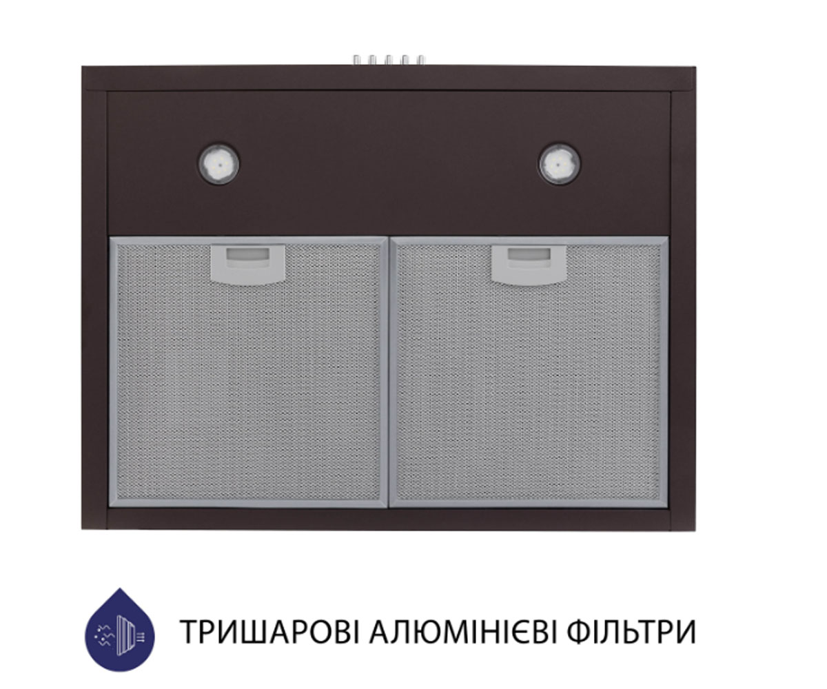 Вытяжка купольная  HK 6212 BR 700 LED:Фото 8