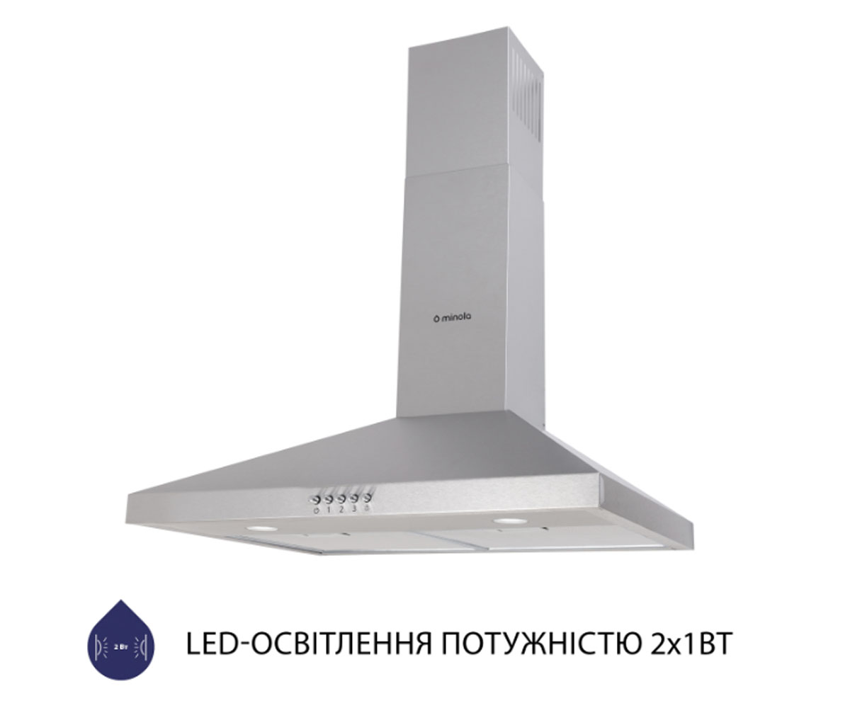 Вытяжка купольная  HK 6212 I 700 LED:Фото 6