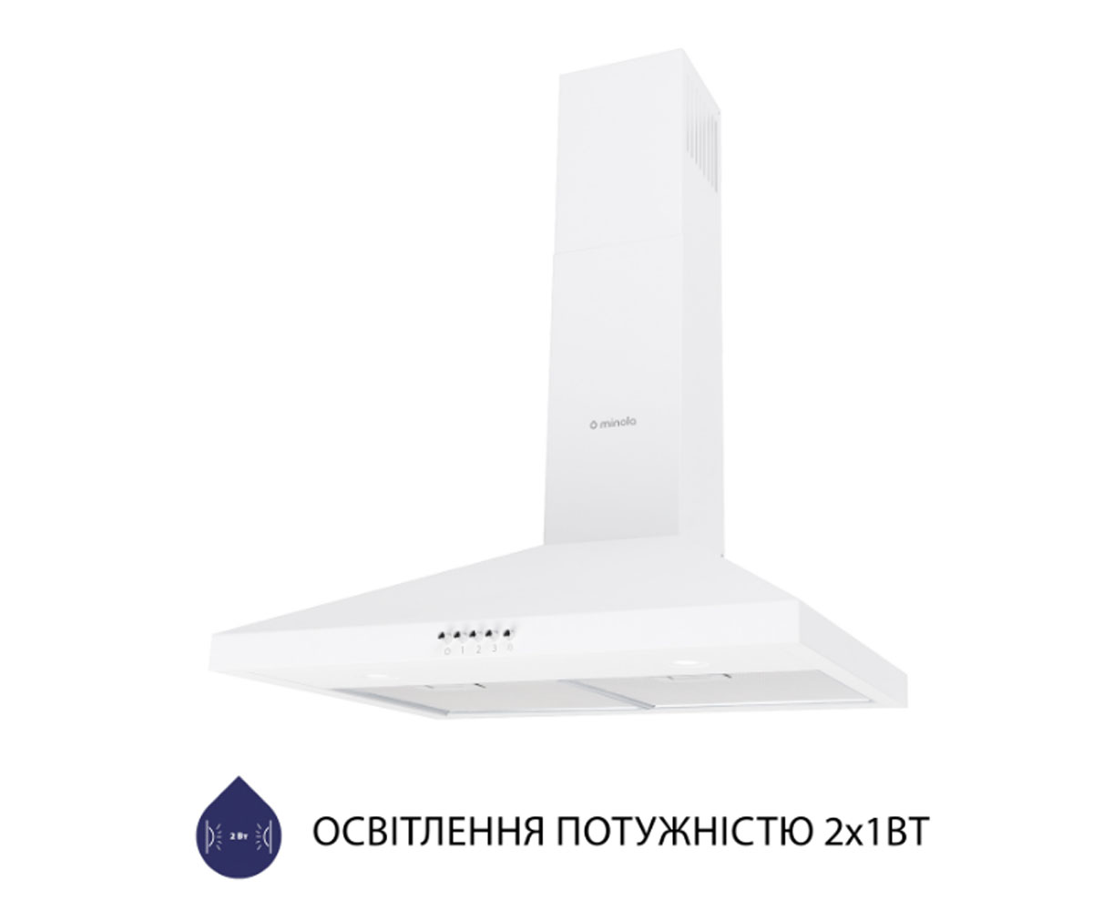 Вытяжка купольная  HK 6212 WH 700 LED:Фото 6