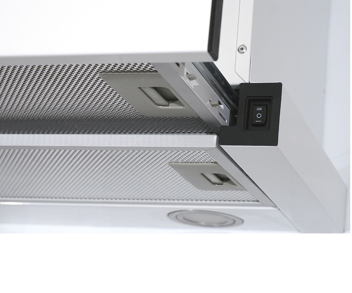 Телескопическая вытяжка  HTL 5312 WH 750 LED:Фото 4