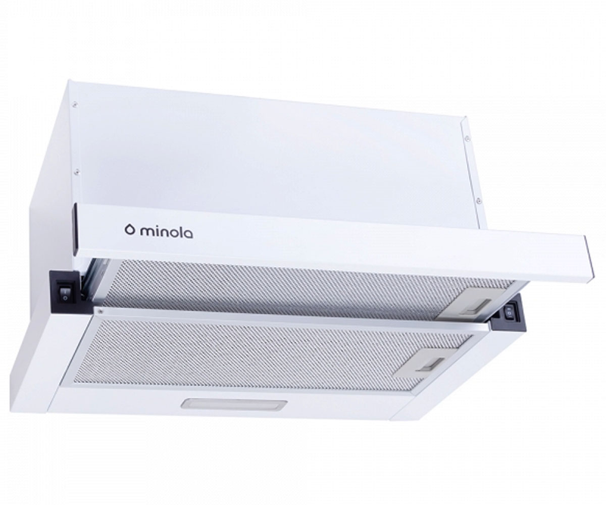 Вытяжка телескопическая  HTL 5314 WH 750 LED:Фото 2