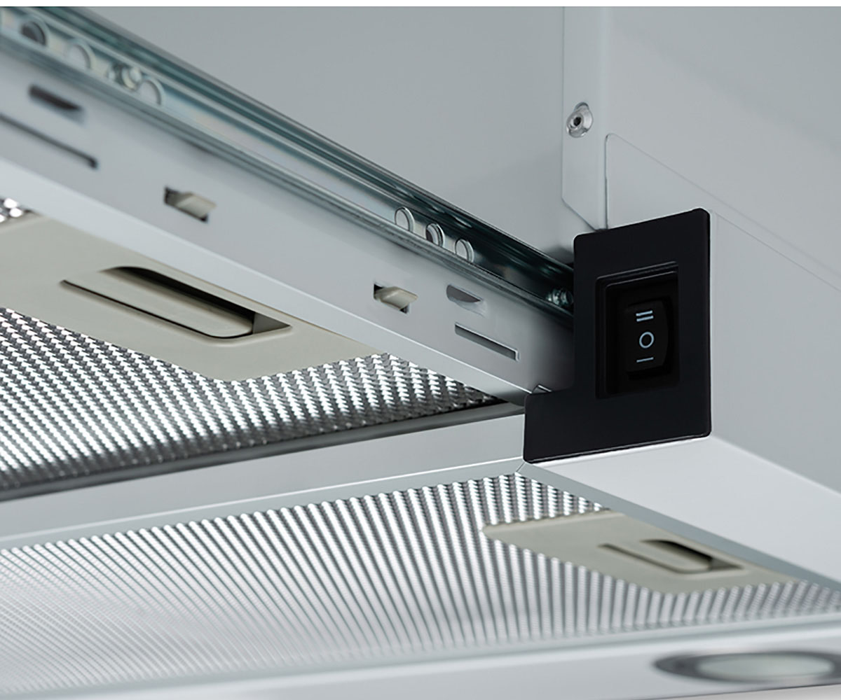 Телескопическая вытяжка  HTL 5612 WH 1000 LED:Фото 3