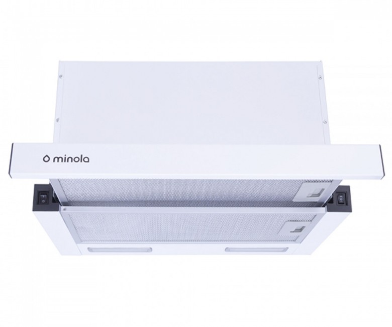 Телескопічна витяжка MINOLA  HTL 5615 WH 1000 LED HTL 5615 WH 1000 LED