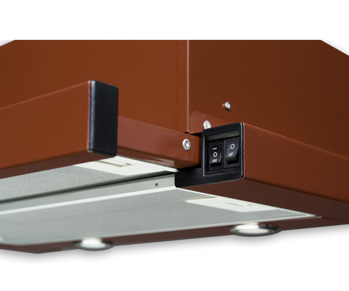 Телескопическая вытяжка  HTL 6012 BR 450 LED:Фото 4